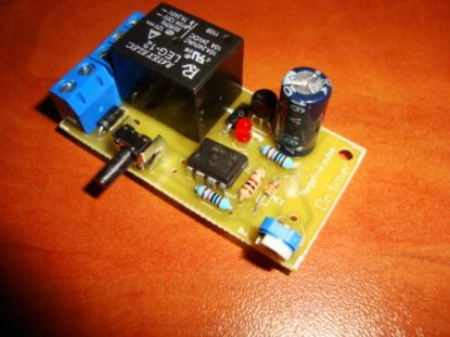 Picture of timer switch time relay delay off 12 to 1200 sec kit 10A 12V