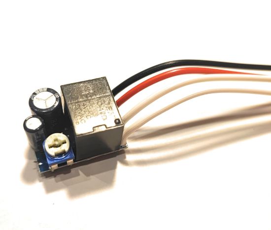 Picture of Universal SMD timer switch time relay 0.3 to 7 / 13 / 25 / 50 / 150 / 480s kit 10A delay OFF switch 12V 