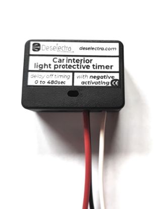 Picture of Negative car dome interior light timer prevent battery drain delay off 0-480s kit