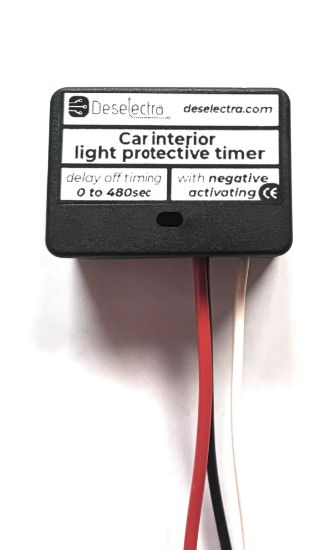 Picture of Negative car dome interior light timer prevent battery drain delay off 0-480s kit