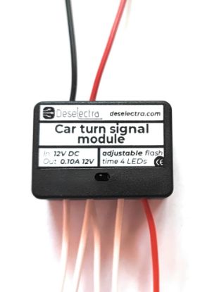 Picture of Adjustable 4-Step Sequential LED Turn Signal Module 