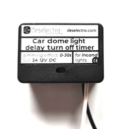 Picture of Car dome interior light delay switch module with dimming effect 1 - 30 sec 