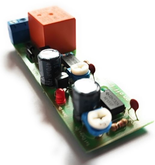 Picture of Delay ON (0 to 50s) and OFF (0 to 45s) timer switch time relay,  10A 12V