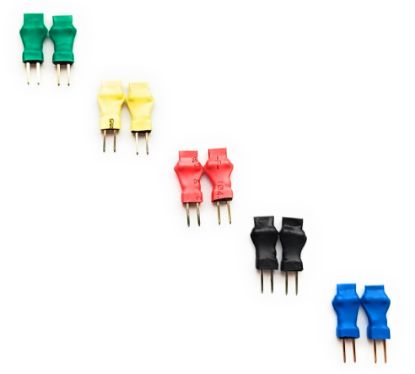 Bild von 10 Sitzsensor-Emulator / Diagnostik-Sicherheitsgurt-Simulator 1,8 / 2,2 / 2,7 / 3,3 / 3,9 R Ω