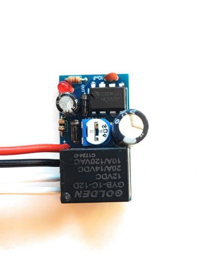 Picture of Small car timer switch time relay 0 to 90 sec kit 12V / 20A delay OFF universal