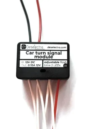 Picture of Adjustable LED 5-Step Sequential Turn Signal Module – Car / Motorcycle