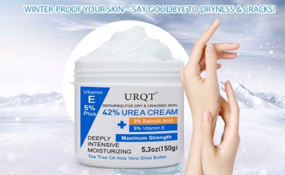 Image de Crème pieds 42% urée avec 2% acide salicylique – talons fissurés, 150 ml
