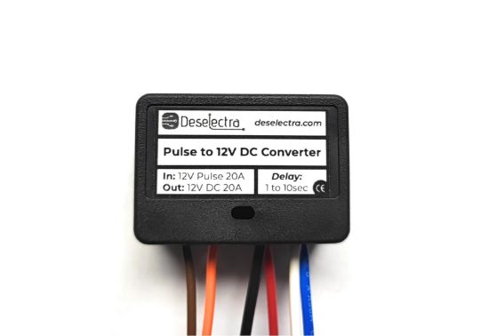 Immagine di Conversione da impulso ciclico a segnale costante con ritardo 0–10 s – Modulo automobilistico 12V